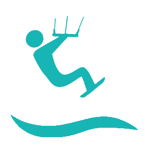 Kitesurfing Jump Icon