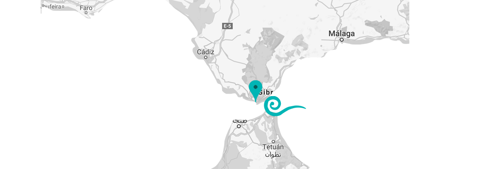 Map of Tarifa Kitesurfing Spots